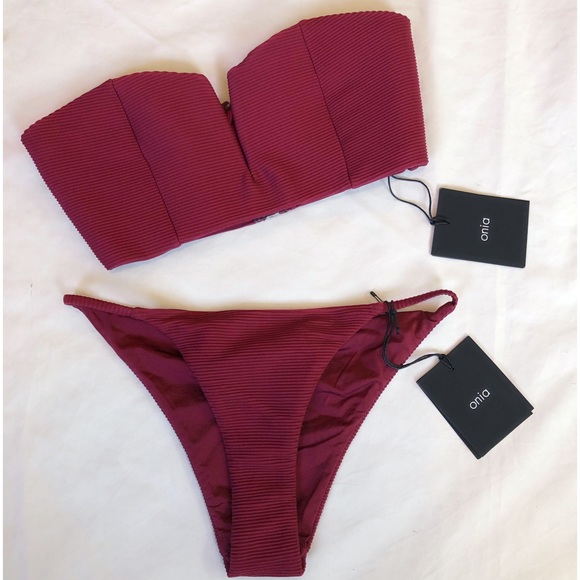 ONIA Ribbed Julie Bikini Top & Bottom from J Crew - Picture 3 of 8